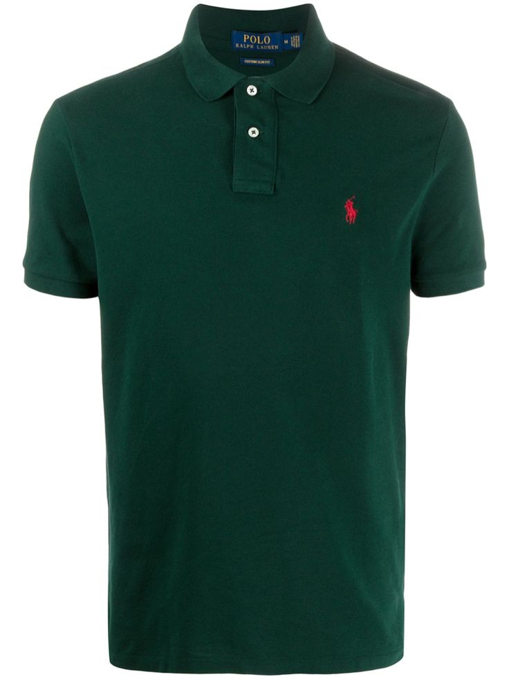 Breathable Cotton Pique Men's Polo – Bottel Green