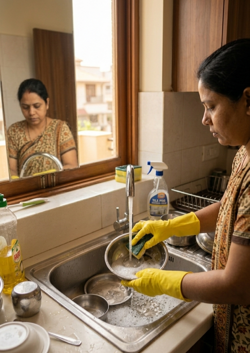 Elite Silicone Scrub-Gloves: Premium Kitchen Essentials