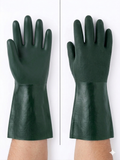Heavy-Duty Industrial Green Pvc Gauntlets – Waterproof & Chemical Resistant-003