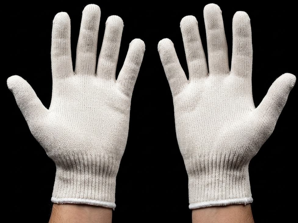 Premium Cotton Knit Inspection Gloves – Lightweight & Breathable - 017