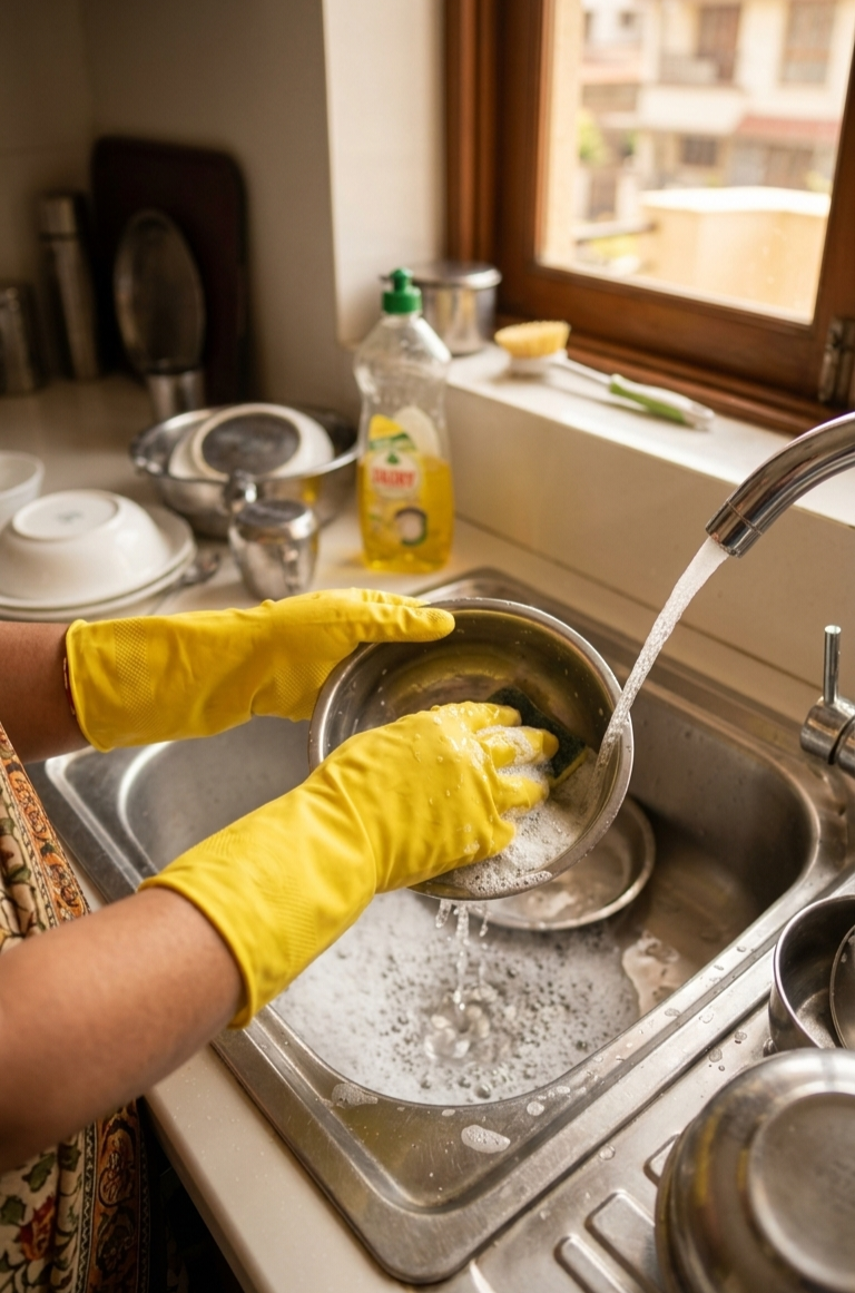 Elite Silicone Scrub-Gloves: Premium Kitchen Essentials